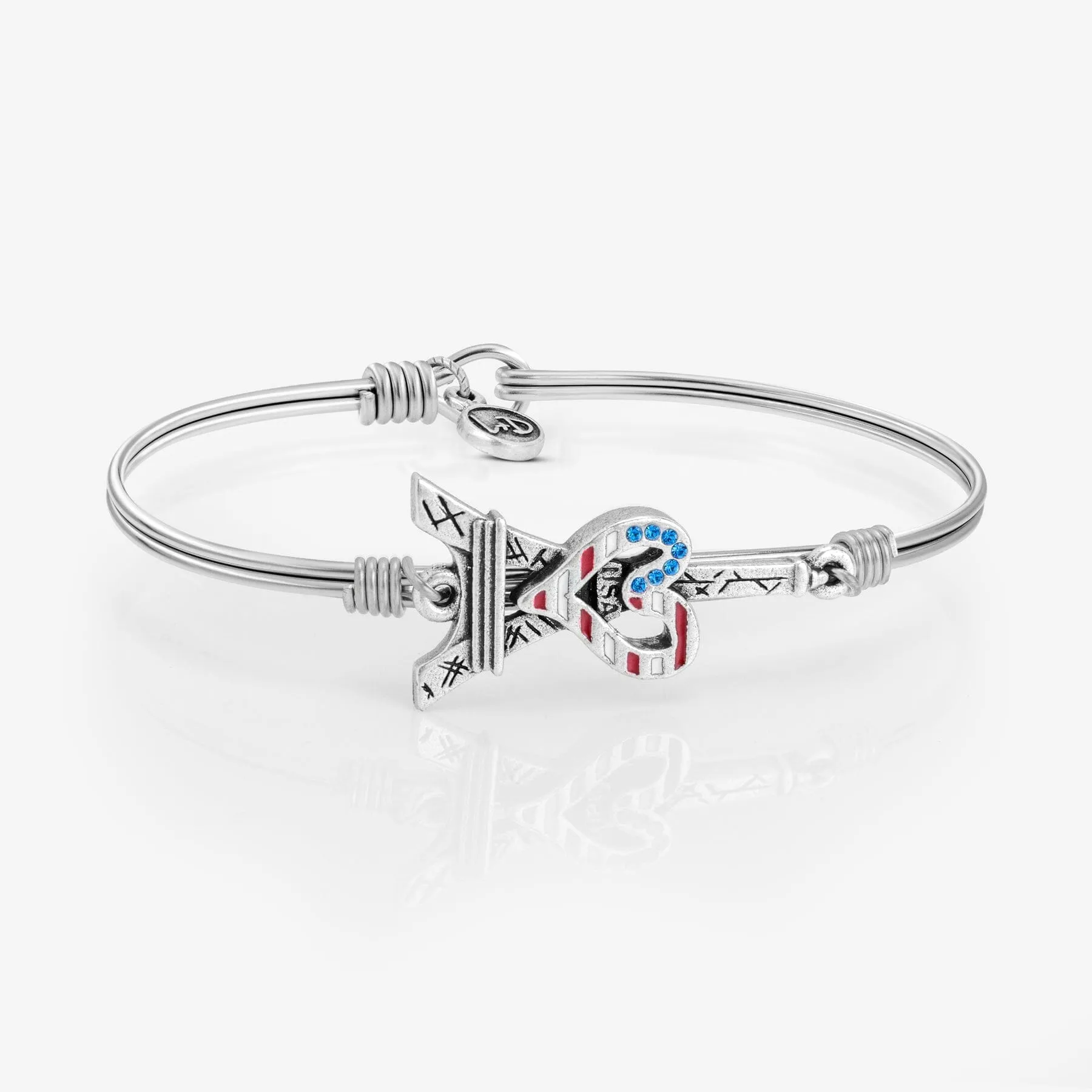 Star Spangled Paris Bangle Bracelet