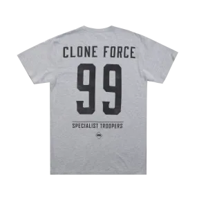 Star Wars Clone Force 99 Athletic Grey Tee