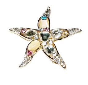 Starfish Brooch Pin