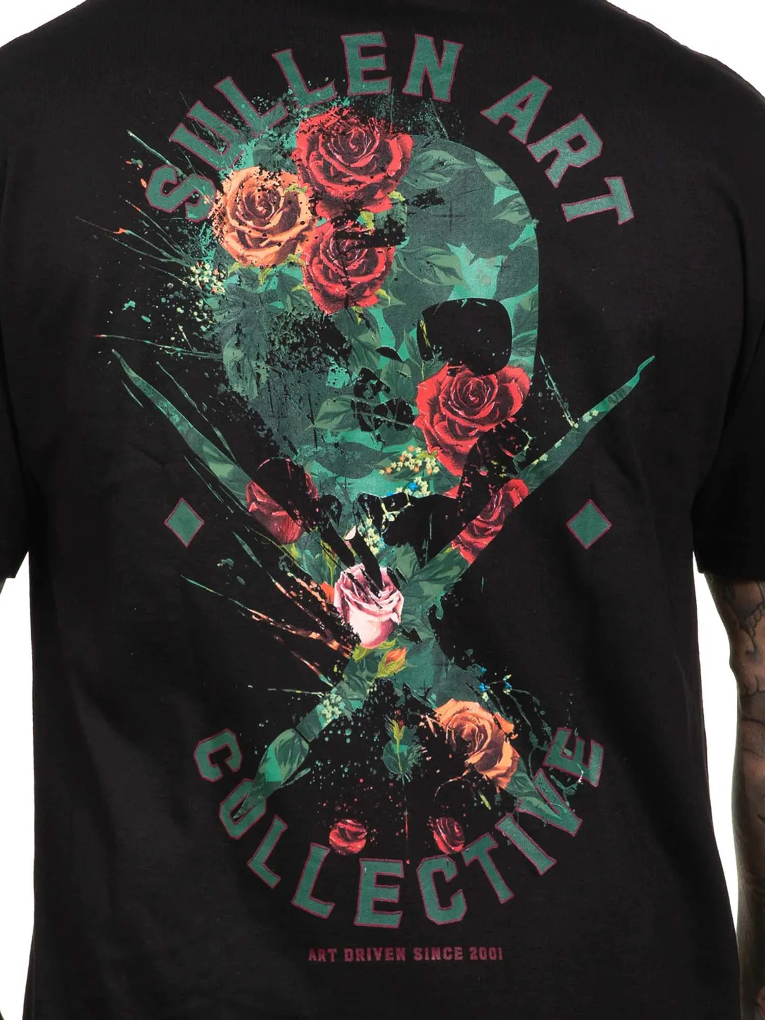 Sullen Men's Rose Splatter Short Sleeve Standard T-shirt