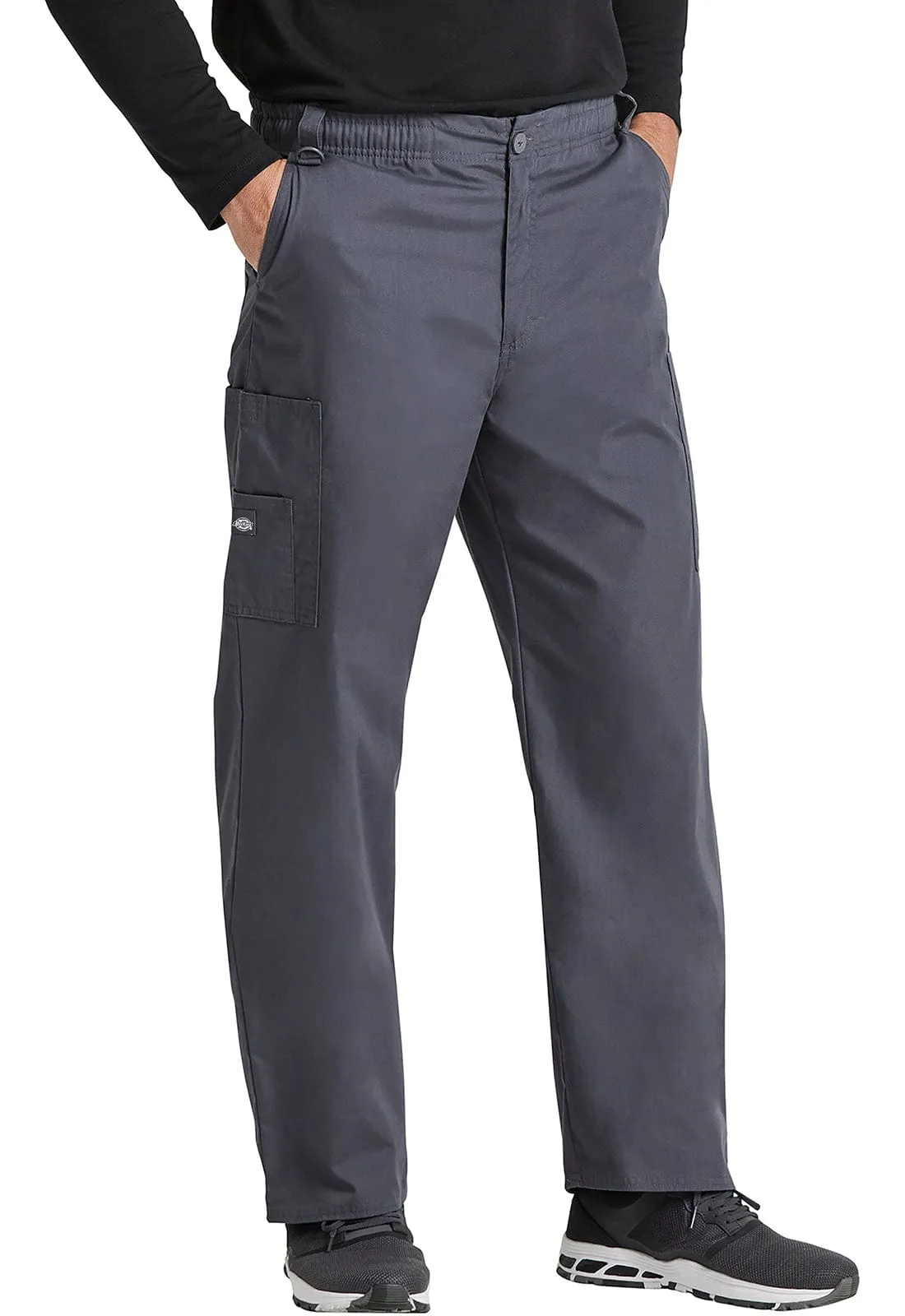 Tend Dickies EDS Signature Men's Zip Fly Pull-On Pant Pewter - Inseam 31.5"(80cm) TD-81006PWTZ