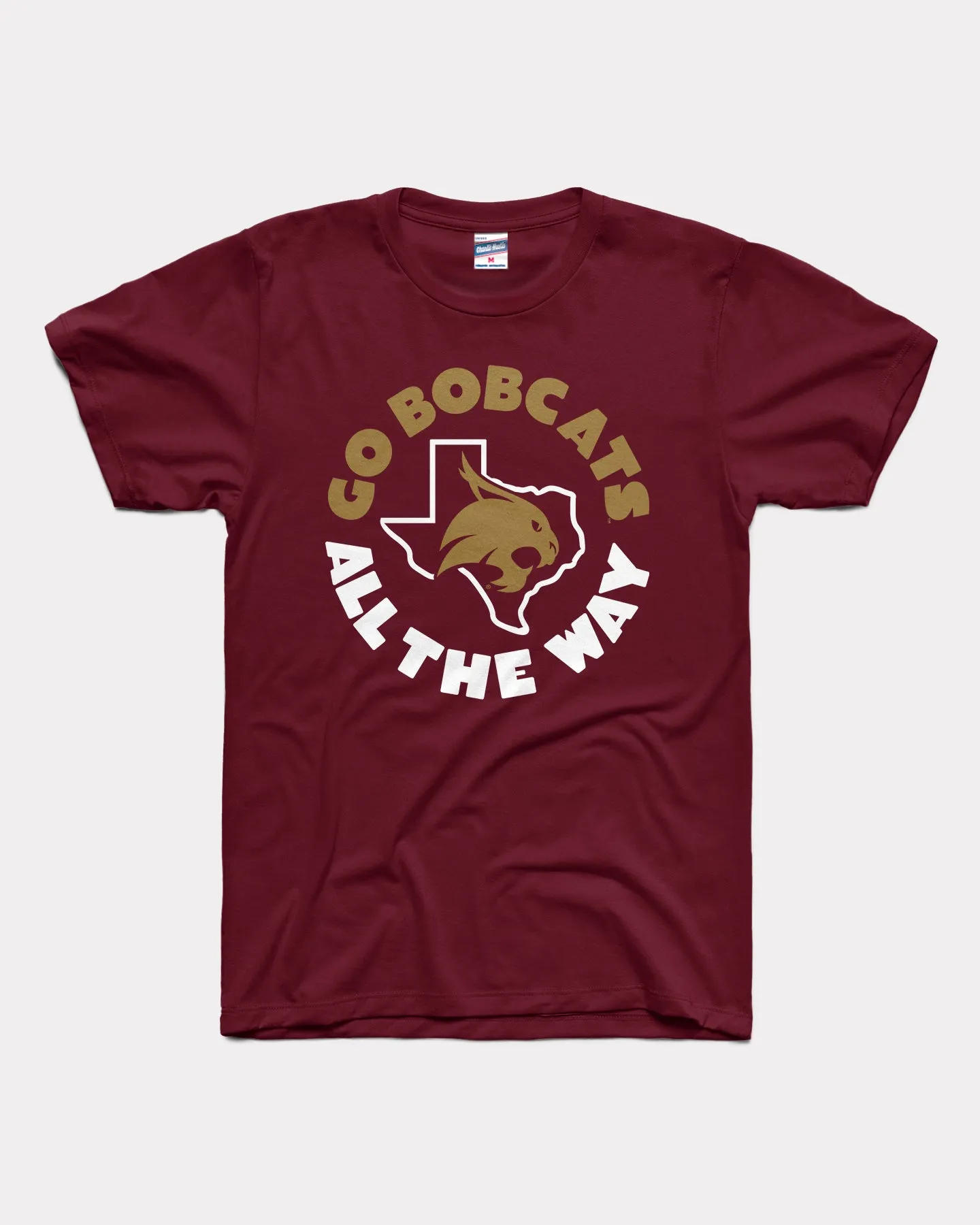 Texas State Bobcats All The Way Maroon T-Shirt