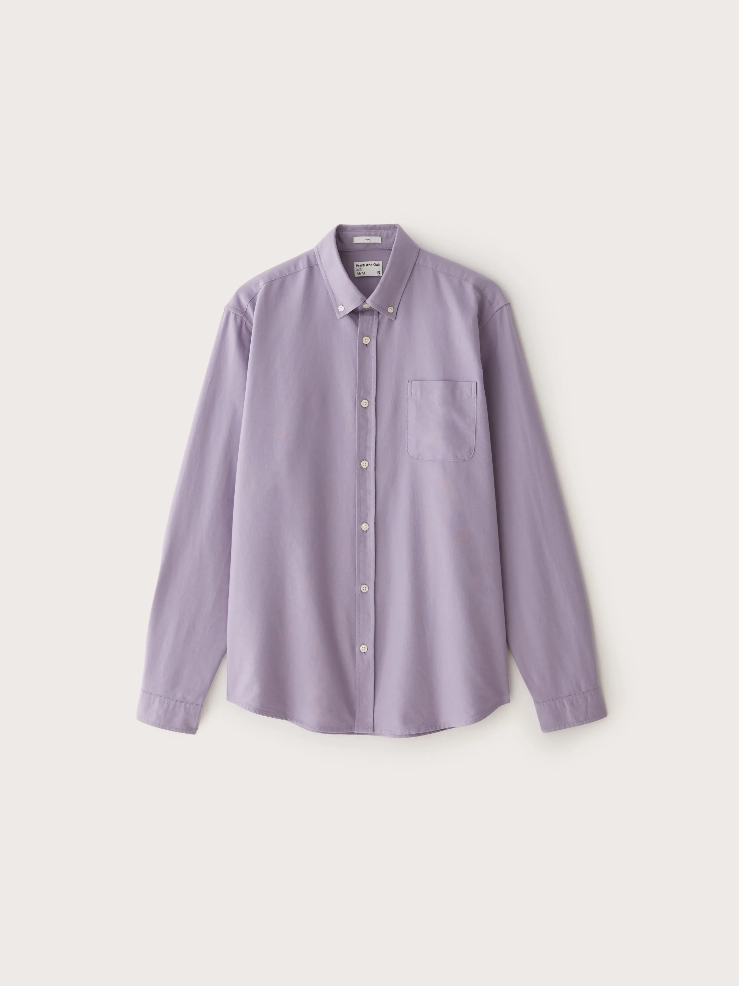 The Jasper Oxford Shirt in Lavender