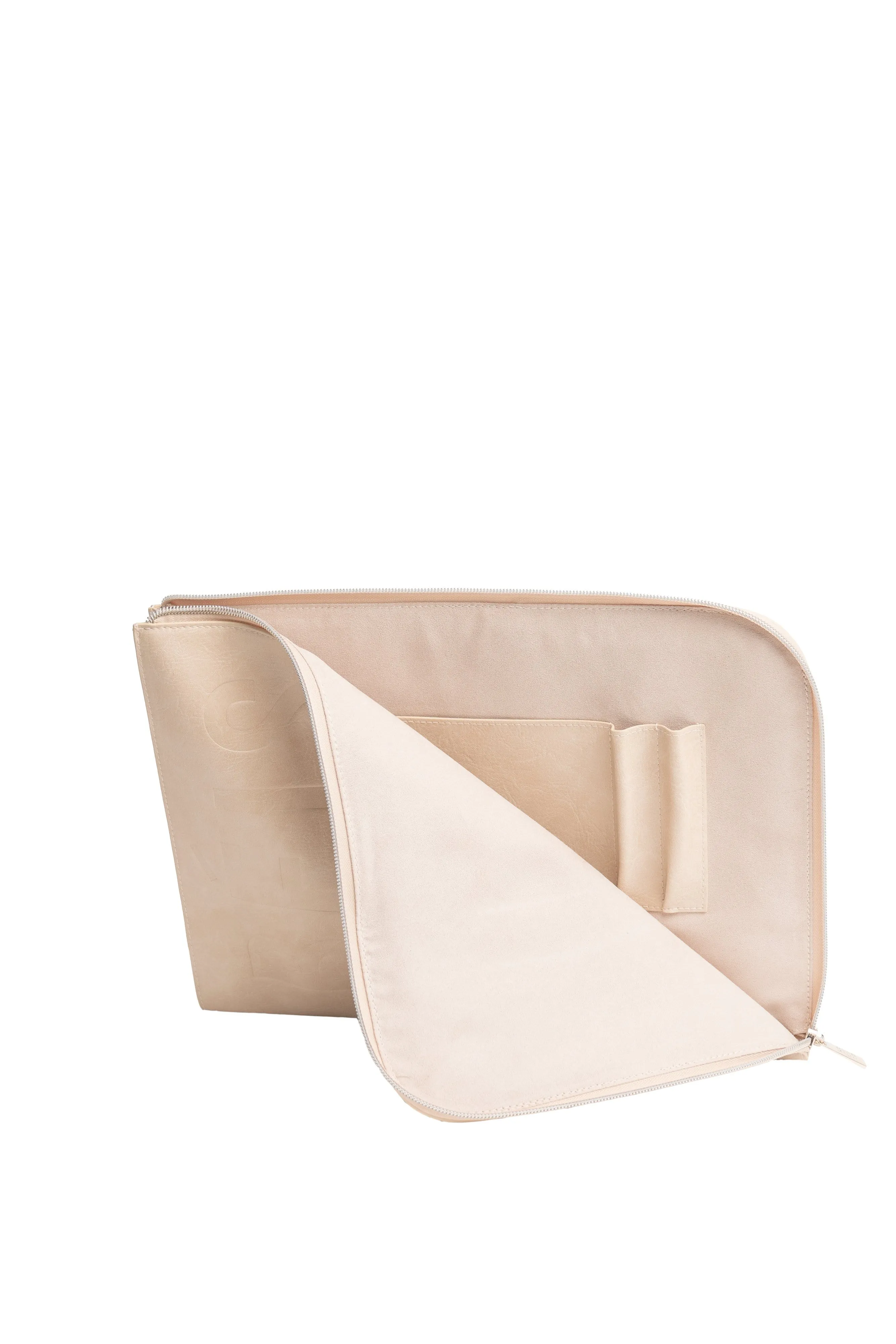 The Laptop Sleeve in Beige