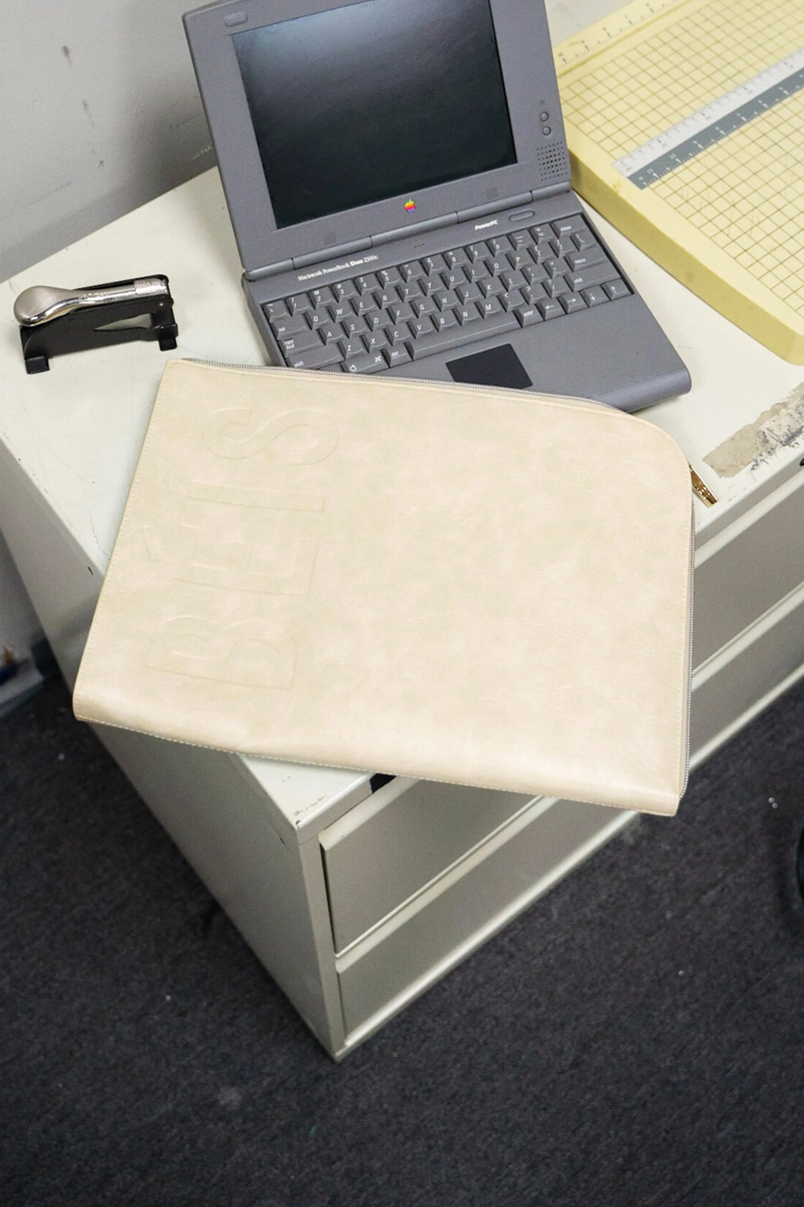 The Laptop Sleeve in Beige