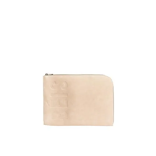 The Laptop Sleeve in Beige