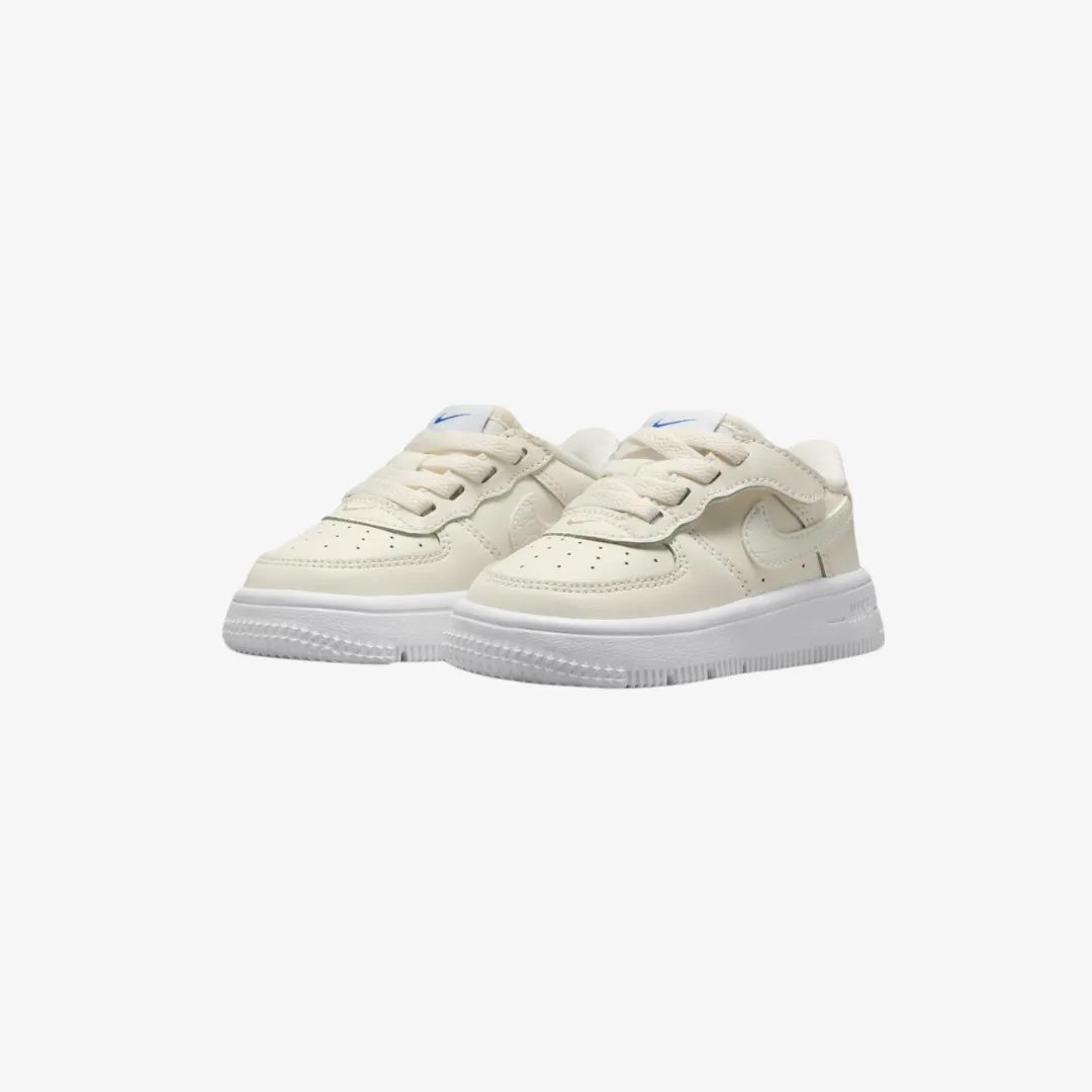 toddler nike air force 1 lv8 easyon (sail/white)