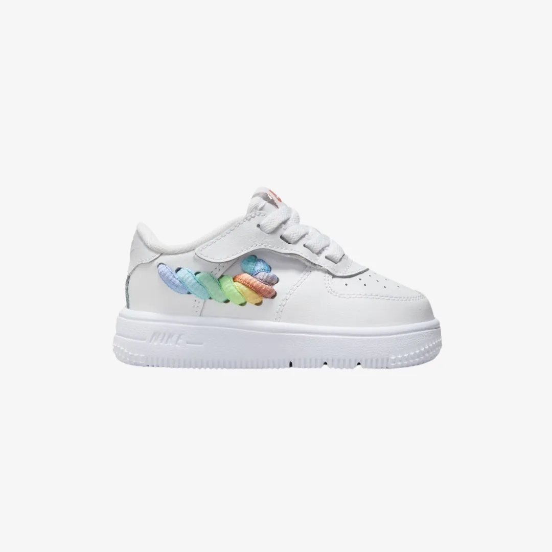 toddler nike air force 1 lv8 (rainbow swoosh)