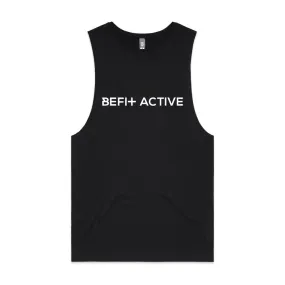 UNISEX "BE FIT ACTIVE'' CROSS SLEEVELESS TANK.