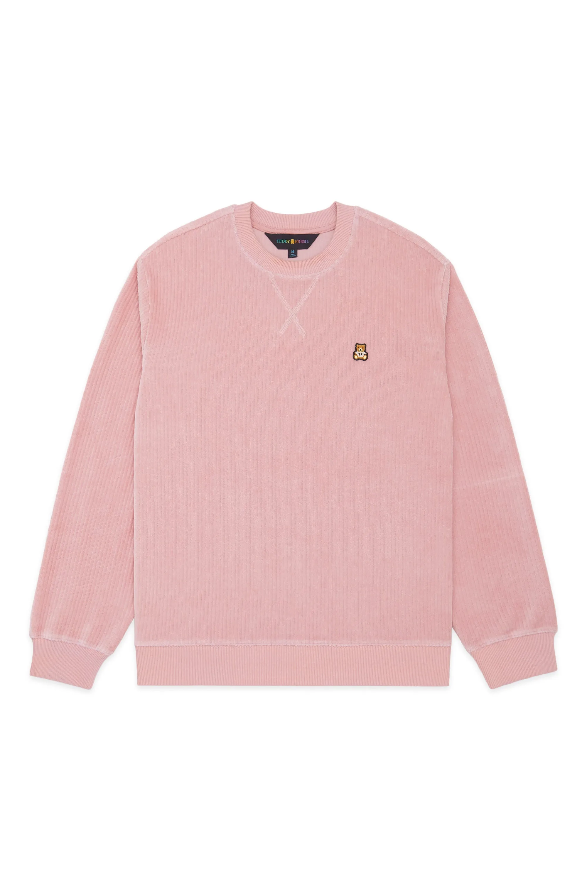 Velour Rib Crewneck