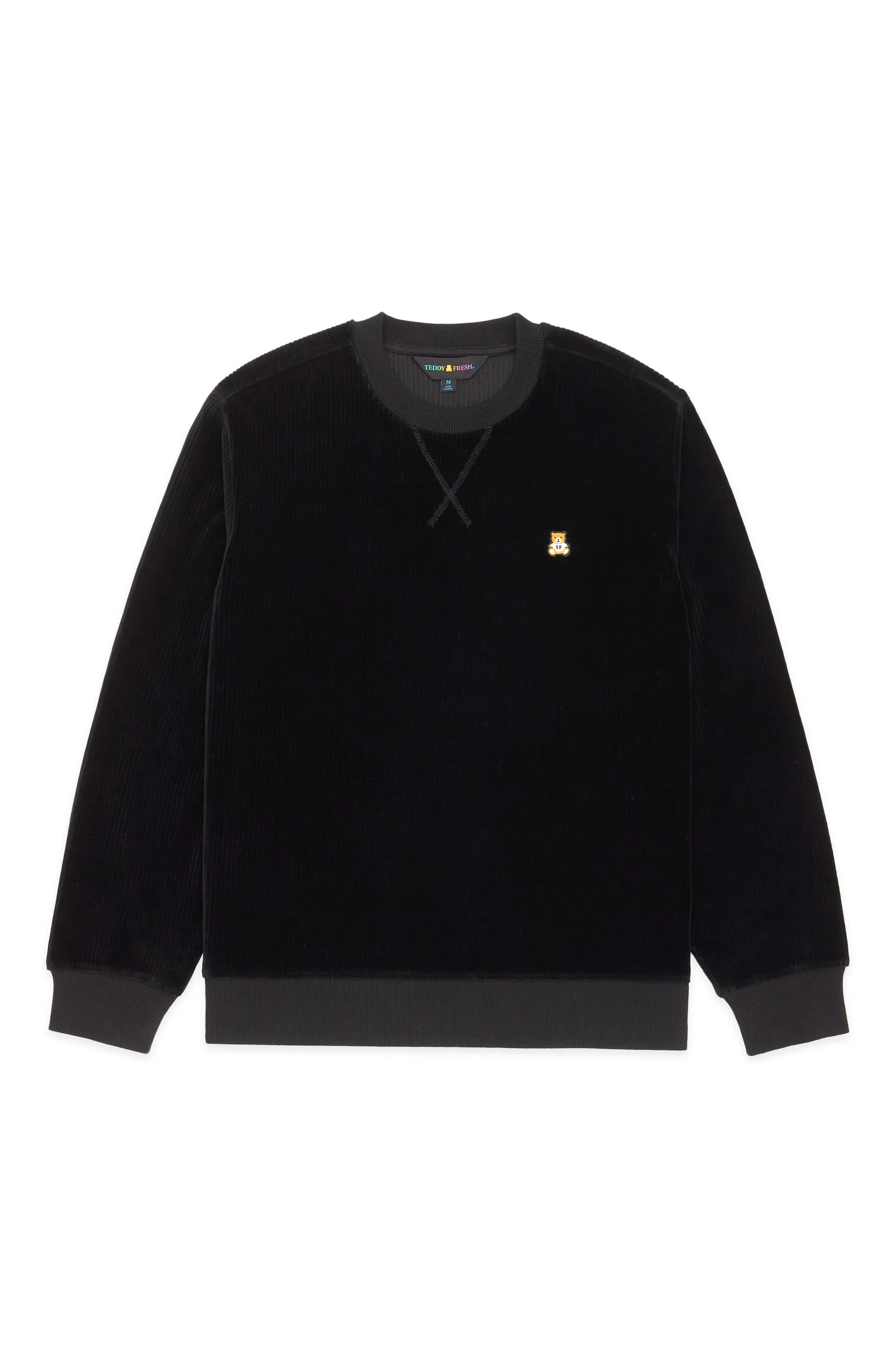 Velour Rib Crewneck