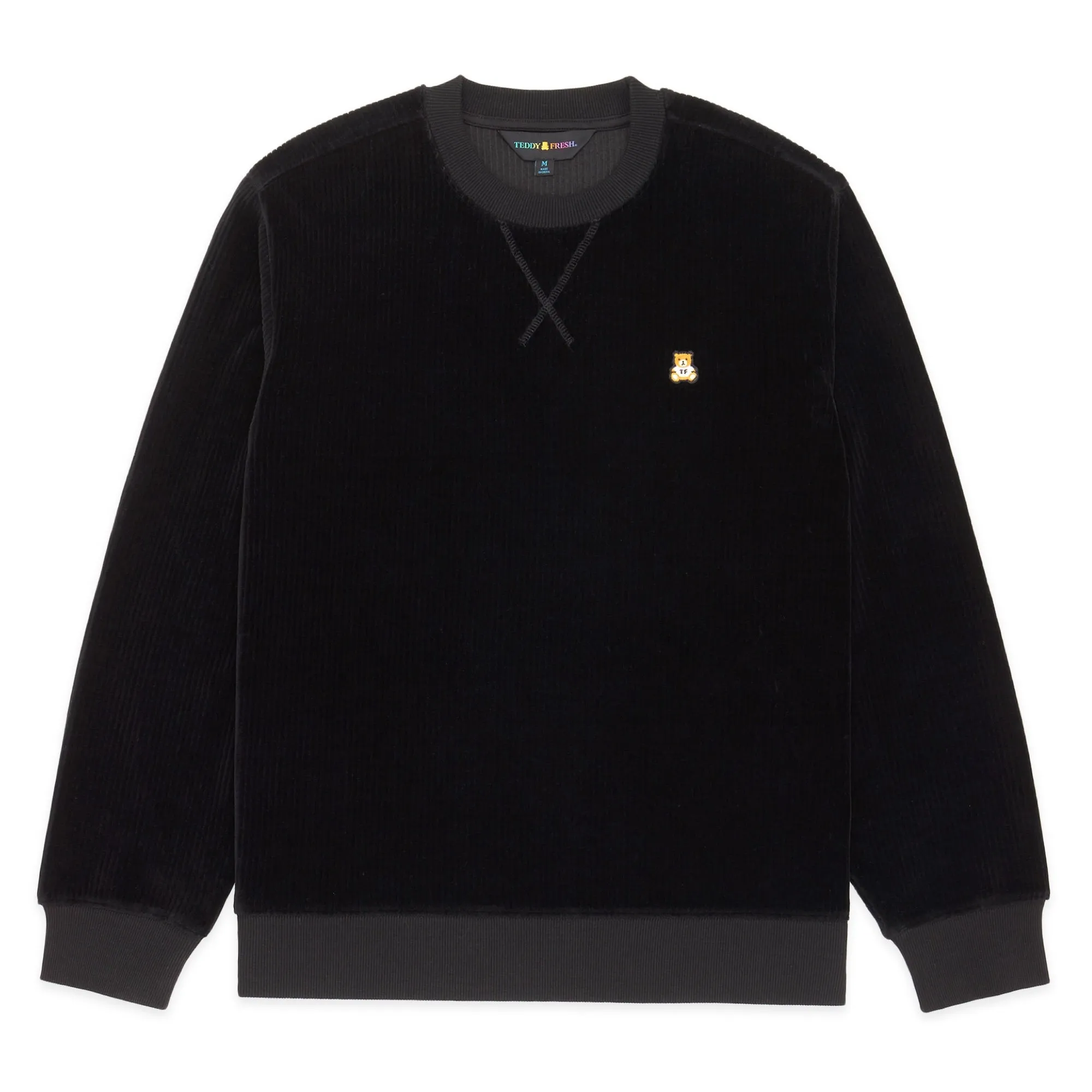 Velour Rib Crewneck