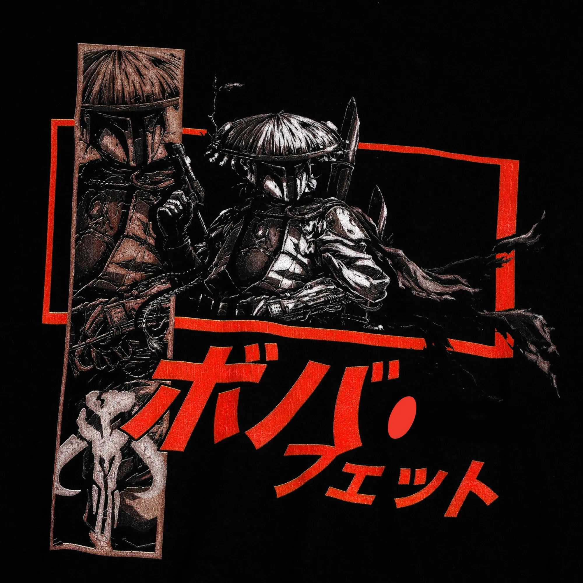 Visions Manga Boba Fett Black Tee