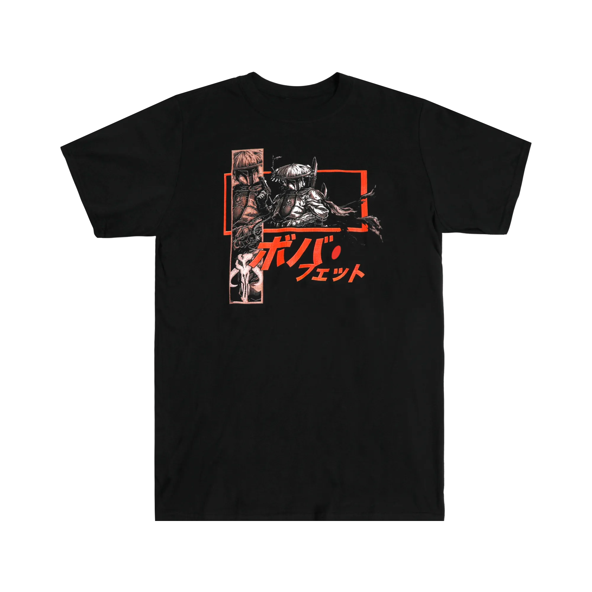 Visions Manga Boba Fett Black Tee