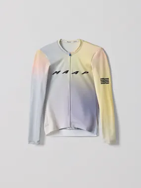 Women's Blurred Out Pro Hex LS Jersey