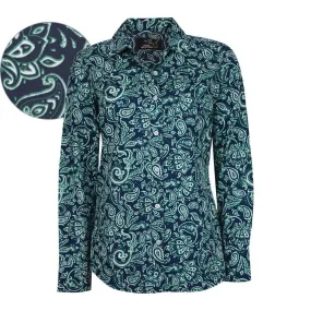 Women's Pure Western Erin Print Shirt