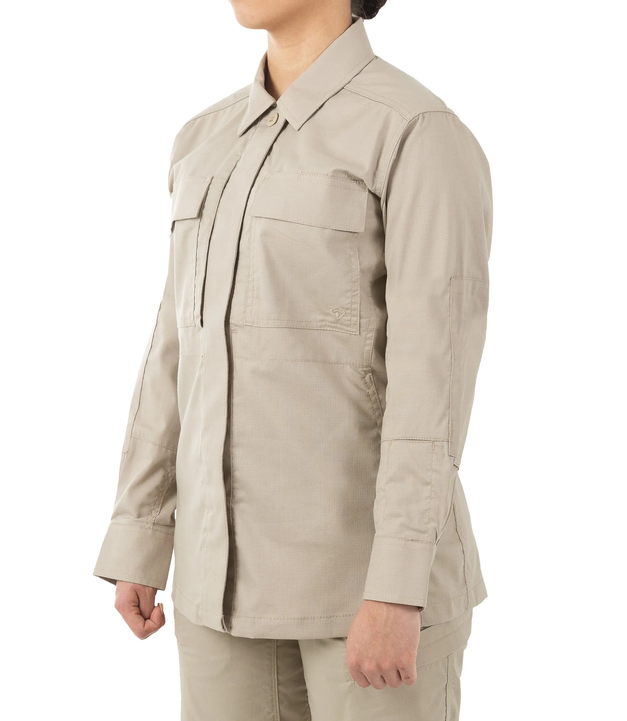 Women's V2 BDU Long Sleeve Shirt - Khaki