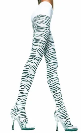 Zebra Design Pantyhose