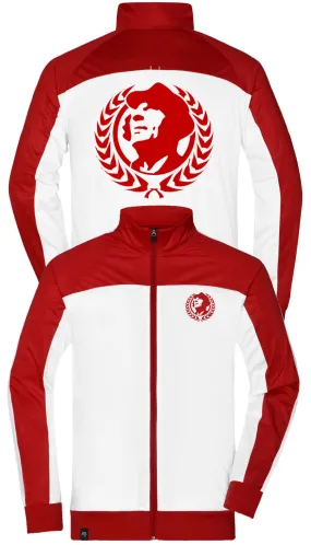 ― % ― JAN 0486/170 ― Bi-color Sportjacke - Weiß / Rot [2XL]